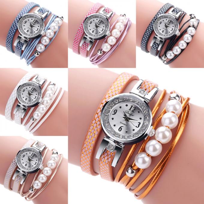 Relógio bonito do bracelete da forma quente nova do pulso da venda da chegada WJ-6963 para mulheres